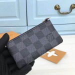 LV Damier Graphite Key Pouch N60155