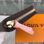 LV Monogram Canvas Clemence Wallet M61298