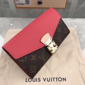 LV Monogram Taurillon Leather Pallas Wallet M58417