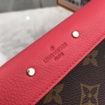 LV Monogram Taurillon Leather Pallas Wallet M58417