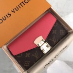 LV Monogram Taurillon Leather Pallas Wallet M58417