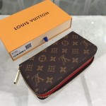 LV Monogram Canvas Zippy Wallet M41896