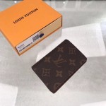 LV Monogram Canvas Pocket Organizer M60502