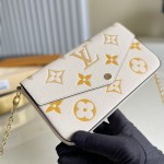 LV Monogram Empreinte Felicie Pochette Bag M80498