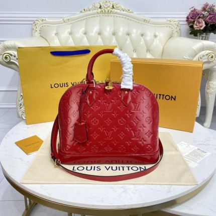 Louis Vuitton Monogram Vernis Alma PM M90169