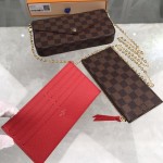 LV Damier Ebene Felicie Pochette N63032