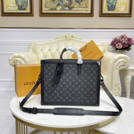 LV Monogram Eclipse Soft Trunk Briefcase M44952