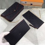 LV Monogram Empreinte Felicie Pochette Navy M64099