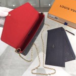 LV Monogram Empreinte Felicie Pochette Navy M64099