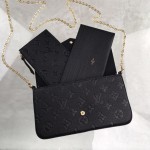 LV Monogram Empreinte Felicie Pochette M64064