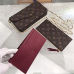 LV Monogram Canvas Felicie Pochette M61276