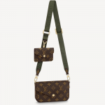 LV Monogram Canvas Felicie Strap Go M80091