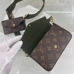 LV Monogram Canvas Felicie Strap Go M80091