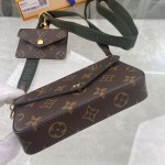 LV Monogram Canvas Felicie Strap Go M80091