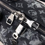 LV Monogram Tapestry Coated Canvas Keepall Bandouliere 50 M57285