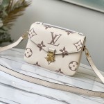 LV Monogram Empreinte Bicolor Pochette Metis M45596