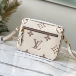 LV Monogram Empreinte Bicolor Pochette Metis M45596