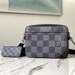 LV Giant Damier Pochette Trio Handbag N50027