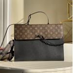 LV Taiga Leather Robusto Briefcase Bag M30591