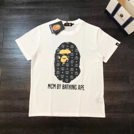 Replica mcm x bape t shirt 