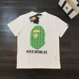 Replica mcm x bape t shirt 