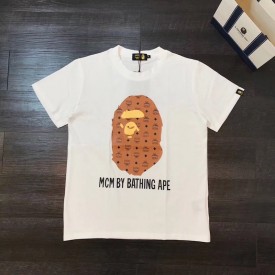 Replica mcm x bape t shirt 