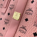 McM Medium Reversible Liz Shopper Bag Pink