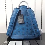 McM Stark Side Studs Backpack Large Blue