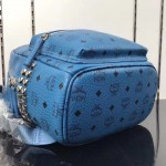 McM Stark Side Studs Backpack Large Blue