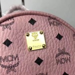 McM Stark Side Studs Backpack Large Pink