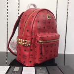 McM Stark Side Studs Backpack Large Red