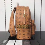 McM Stark Side Studs Backpack Large Tan