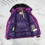 Mon Palm Angels Tim Down Jacket Fuchsia