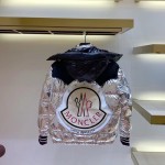 Mon Palm Angels Tim Down Jacket Silver