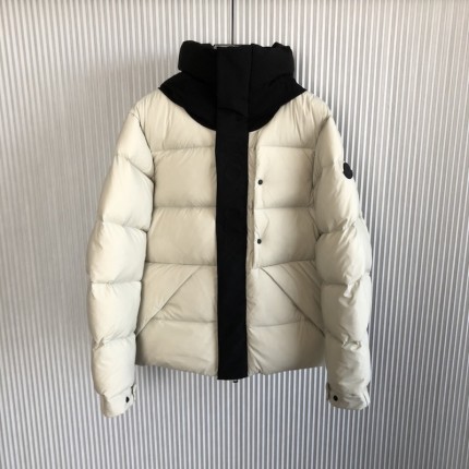 MON Madeira Short Down Jacket White