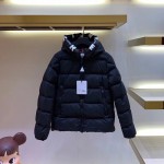 Mon Dubois Down quilted matte nylon jacket Black