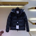 Mon Dubois Down quilted matte nylon jacket Black