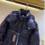 Mon Hanriot Down Nylon laque jacket Black