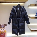 Mon Montcler Down Nylon laque long coat