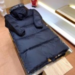 Mon Montcler Down Nylon laque long coat