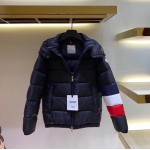 Mon Willm Down Nylon laque jacket Black