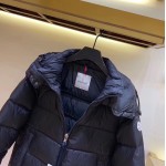 Mon Willm Down Nylon laque jacket Black