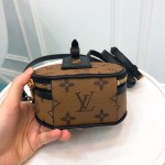 LV Mini Boite Chapeau Monogram Reverse coated canvas M68276