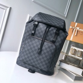 Replica LV zack backpack damier graphite