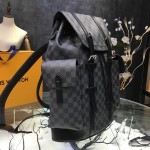 LV christopher pm damier graphite backpack N41379