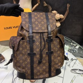 Replica LV monogram christopher backpack