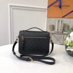 LV Monogram Empreinte Pochette Metis Black M41487