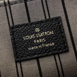 LV Monogram Empreinte Pochette Metis Black M41487