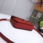 LV Monogram Empreinte Pochette Metis Red M44155