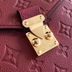 LV Monogram Empreinte Pochette Metis Burgundy M44793